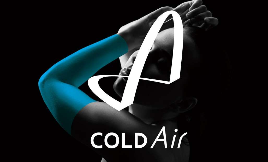 ~新商品取り扱い開始~【日本製】COLD Air 冷たさが継続するアームカバー/Black